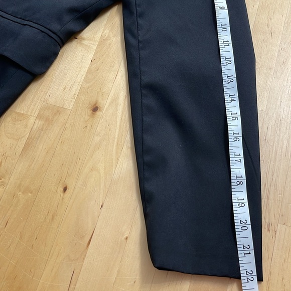 YIDANNA BLAZER JACKET WOMENS M BLACK 3 POCKET DECENTLY LINNING CLOSET ESSENTIAL - Picture 8 of 10